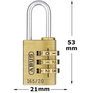 Abus Cijferhangslot 165/20