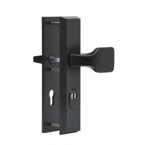 Kerntrekbeslag Dieckmann Alpha knop/kruk veiligheidsbeslag D7011N Zwart