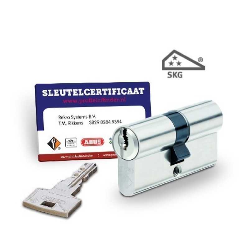 Cilindersloten met certificaat